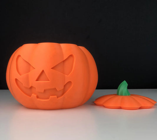 Halloween Pumpkin Candy Bowl - Perfect for Treats and Décor