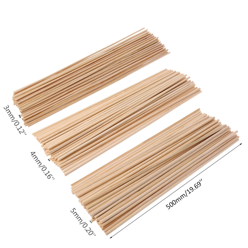 50 PCS Eco-Friendly Bamboo Plant Support Sticks - Durable Flower & Vegetable Stakes for Climbing Plants