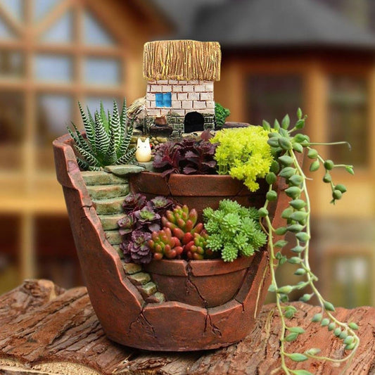 Nordic Design Mini Planter - Cute Succulent Pot